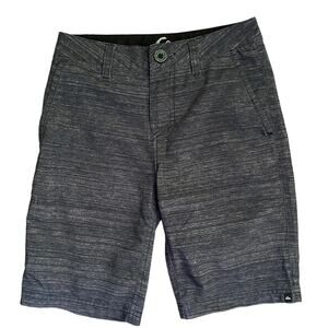 Quiksilver Boys Gray Chino Shorts Size 22"